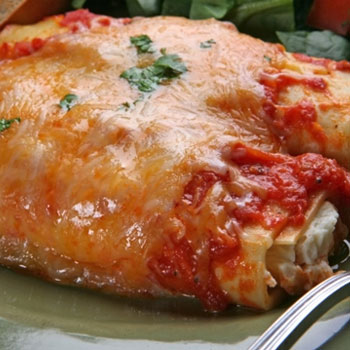 Chicken Tender Manicotti