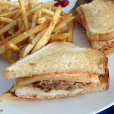 Grouper Reuben Sandwich