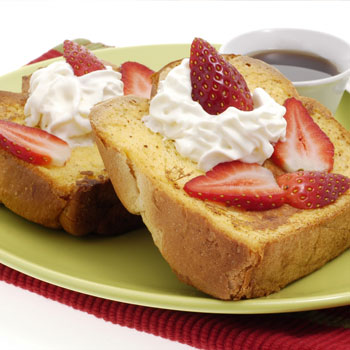 Fruit & Cream French Toast