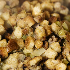 Nutty Apple Cornbread Dressing