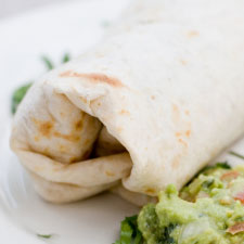 Thai Pork Burritos