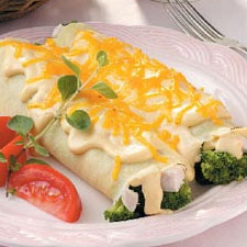 Broccoli Cheese Crepes