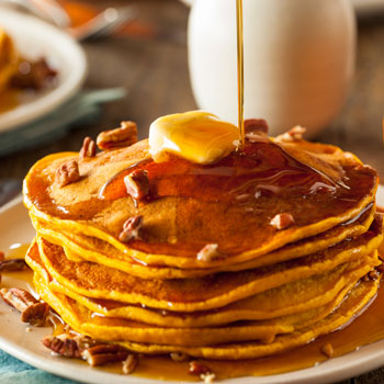 Maple-Stuffed Pancakes