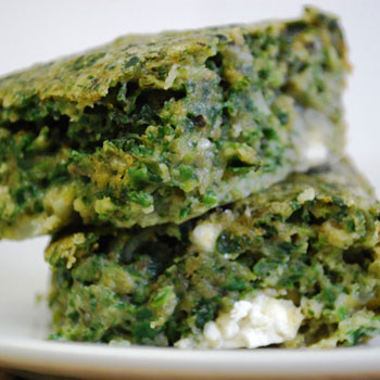 Spinach Squares