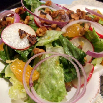 Orange-Walnut Salad Orange-Walnut Salad