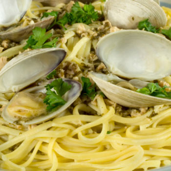 Linguine with Clams &amp; Mushrooms – MyDailyMoment