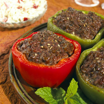 Earthy Stuffed Peppers – MyDailyMoment