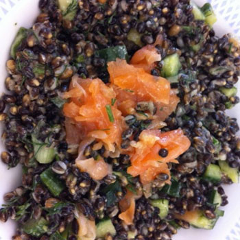 Red Hot Okra with Black Barley – MyDailyMoment