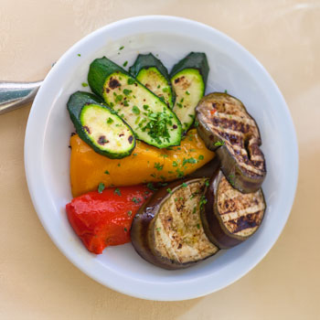 Grilled Vegetables with Rice – MyDailyMoment