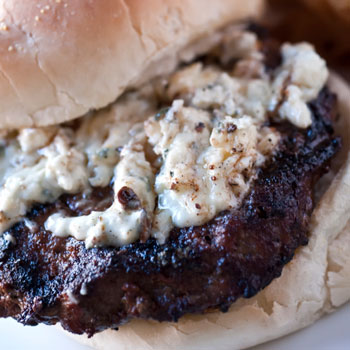 Hot Blue Cheese Burgers – MyDailyMoment