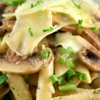 Penne with Mushroom Sauce – MyDailyMoment
